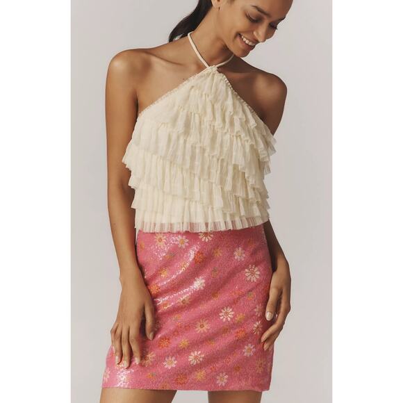 FARM Rio Dresses & Skirts - NEW Farm Rio Sequin Mini Skirt